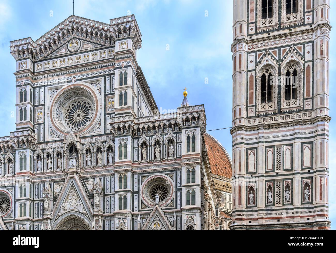 The spectacular Cathedral of Santa Maria del Fiore is probably the most ...