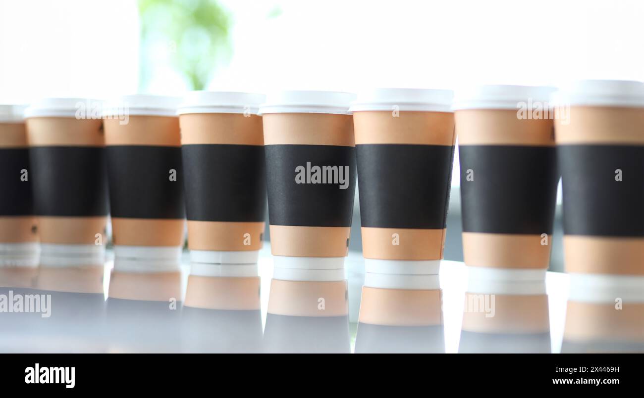 Paper cup production line hi-res stock photography and images - Alamy