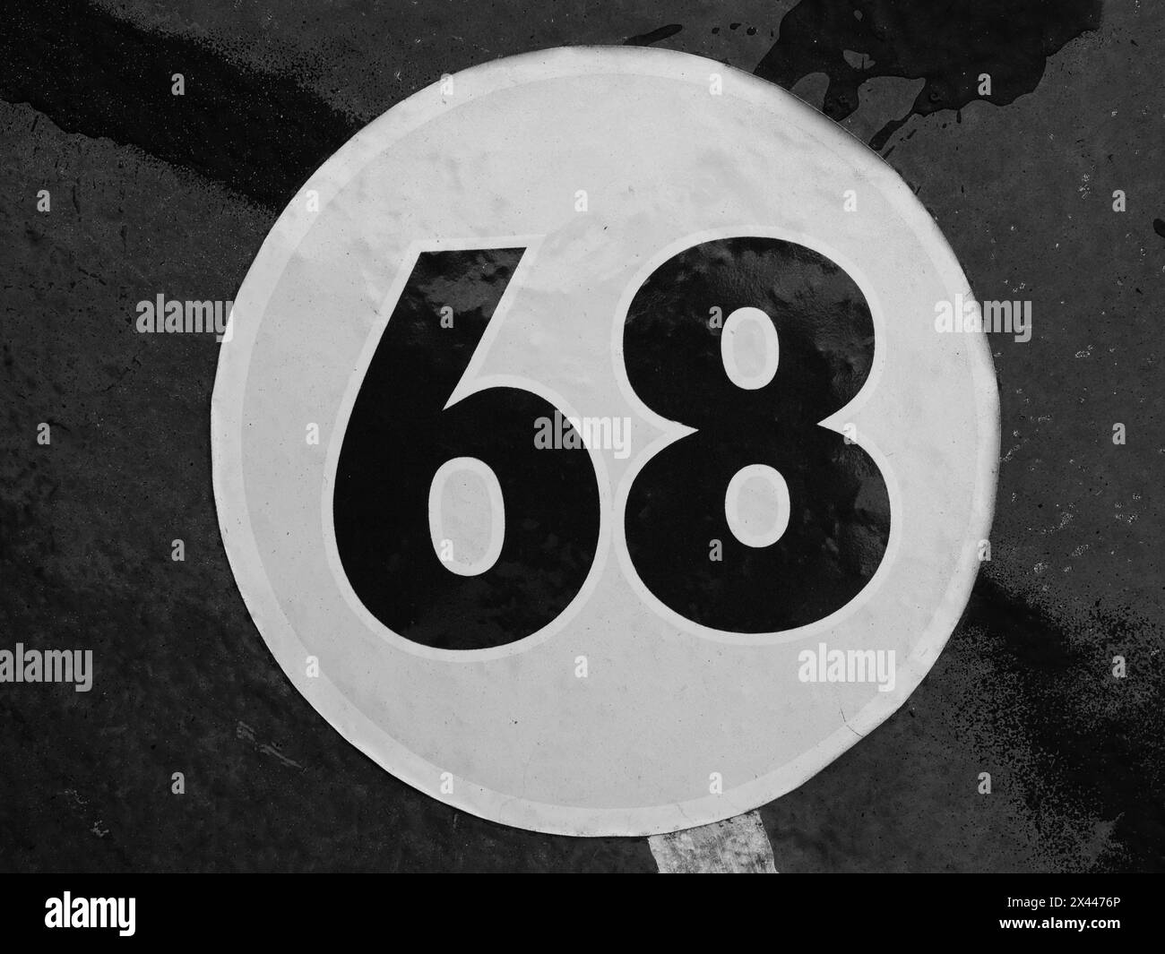 Birthday 68 Black and White Stock Photos & Images - Alamy