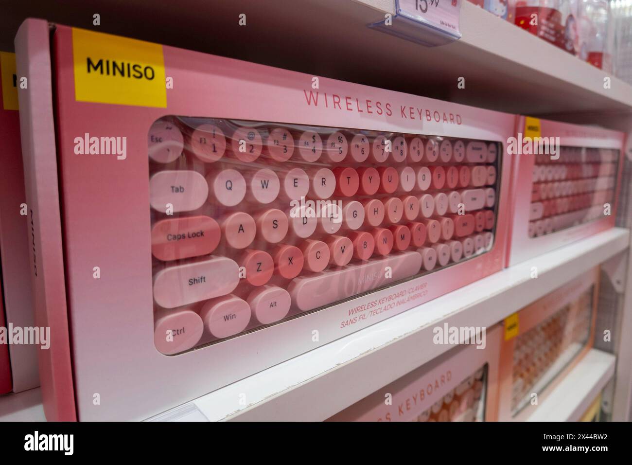 Miniso is a global lifestyle retailer with a shop in Times Square, 2024