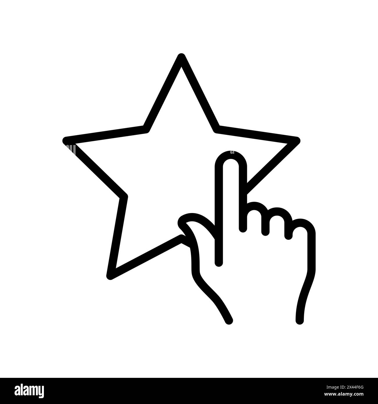 Customer review outline vector icon Stock Vector Image & Art - Alamy