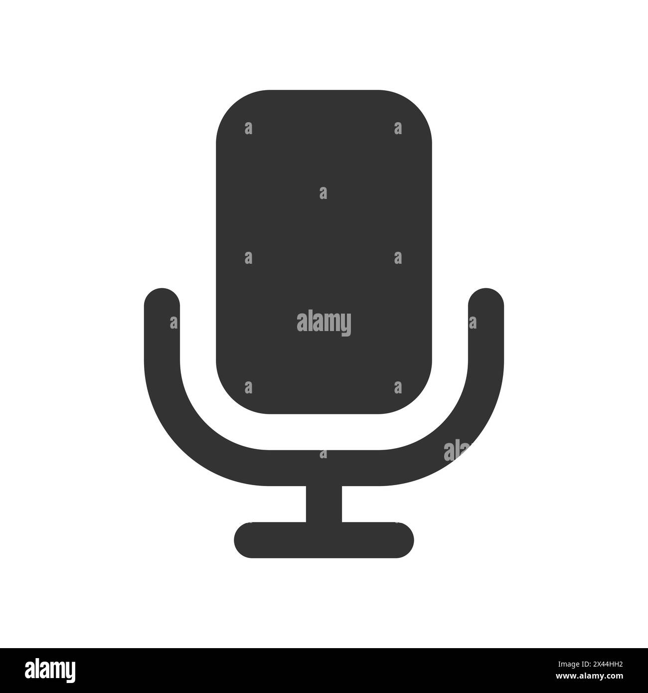 Microphone button Black and White Stock Photos & Images - Alamy
