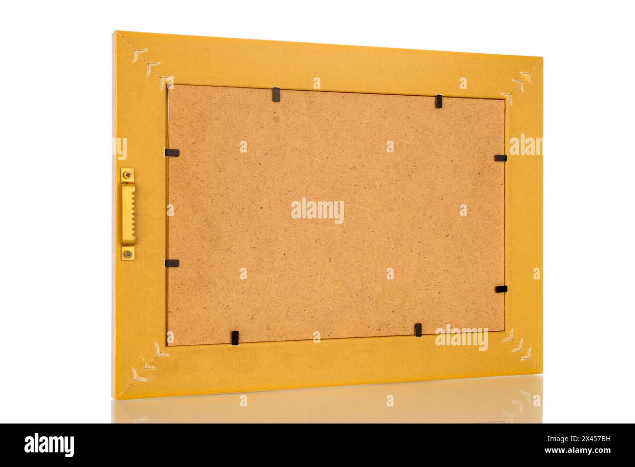 One photo frame, macro, isolated on a white background Stock Photo - Alamy
