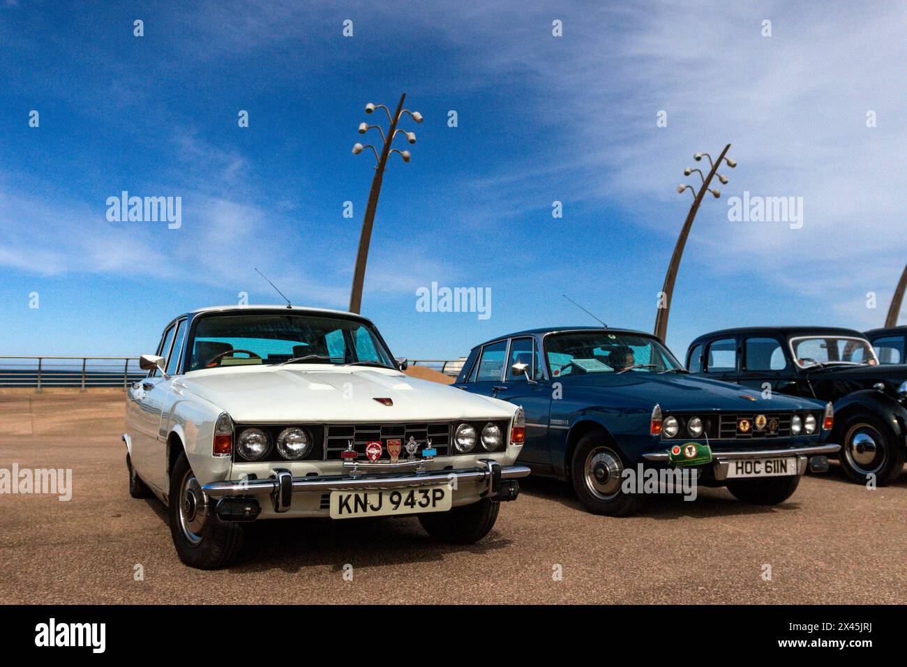 Rover 06 Rally Pair of Rover P6's. Rover Sports Register North West Rally 2024 Stock ...