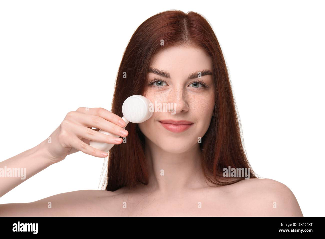 Woman peeling face hi-res stock photography and images - Alamy