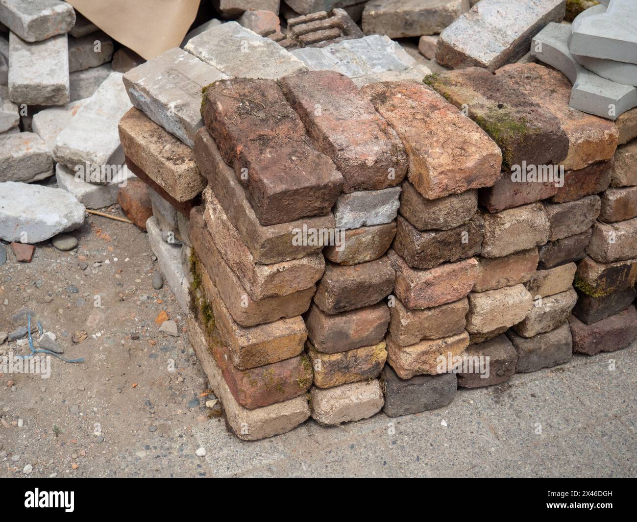 Various stones. Building materials for sale. For construction 