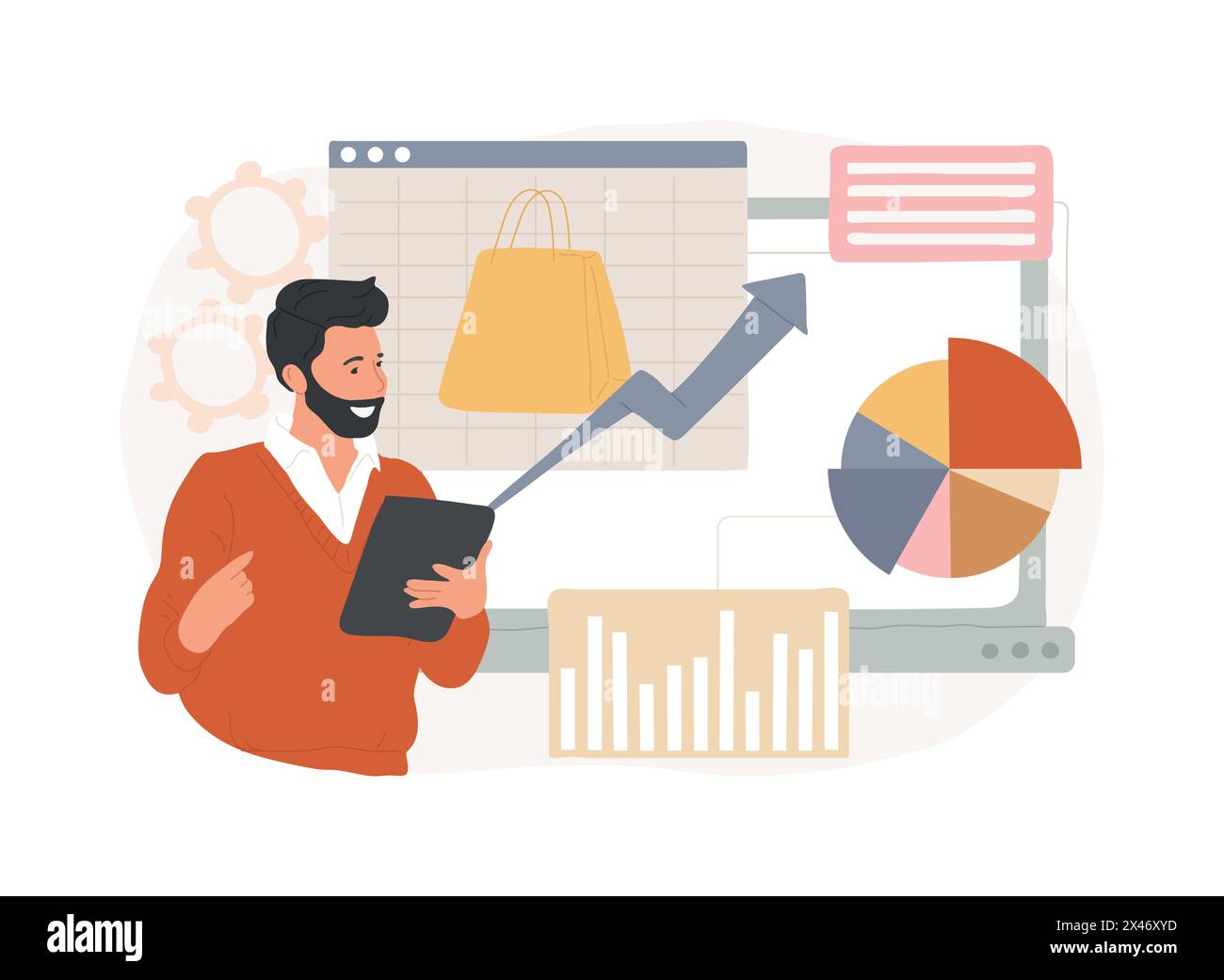 Product strategy isolated concept vector illustration Stock Vector ...