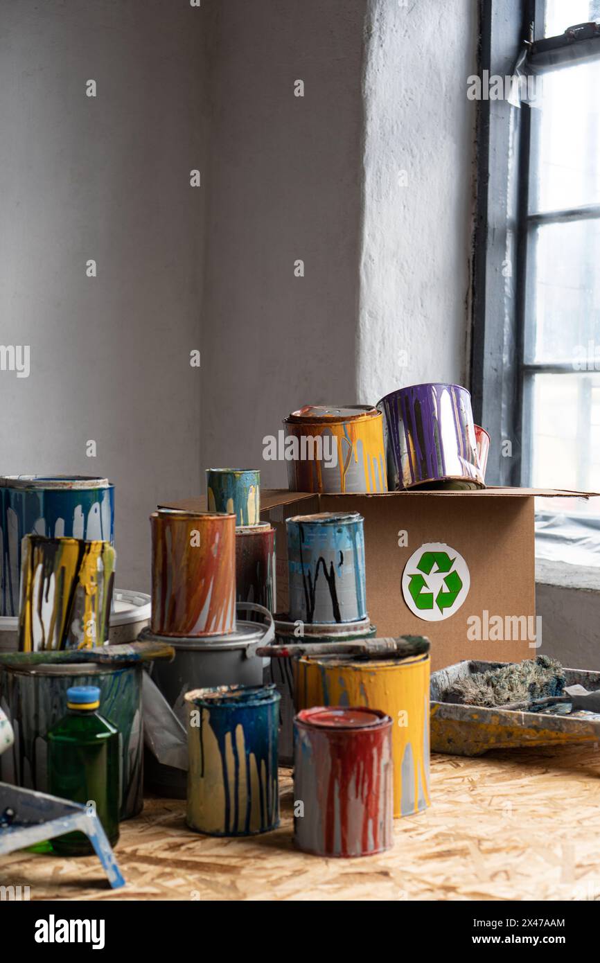 Renovation waste packaging hires stock photography and images Alamy