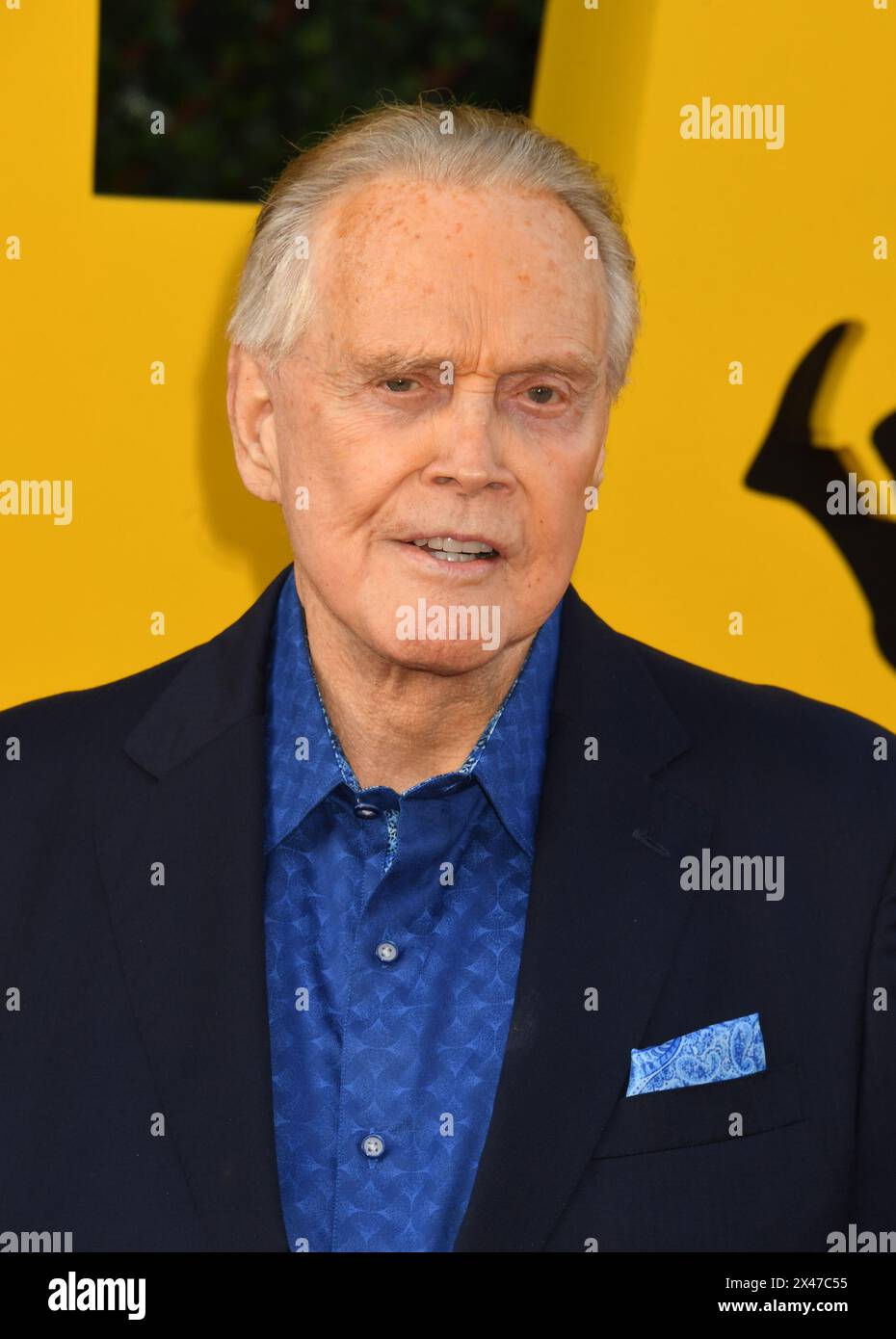 Hollywood, Ca. 30th Apr, 2024. Lee Majors at the Los Angeles premiere of Universal Pictures 'The Fall Guy' at Dolby Theatre on April 30, 2024 in Hollywood, California Credit: Jeffrey Mayer/Media Punch/Alamy Live News Stock Photo