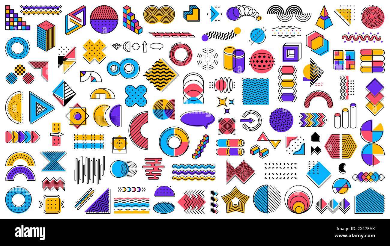 Modern brutalist art forms Stock Vector Images - Alamy