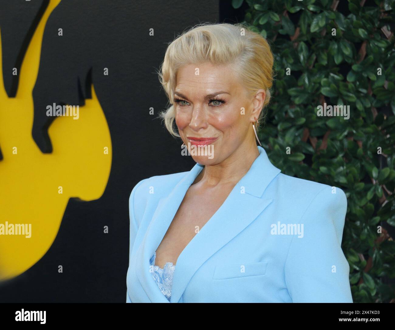 Hannah Waddingham at the Los Angeles premiere of 'The Fall Guy' held at the Dolby Theater in Hollywood, USA on April 30, 2024. Stock Photo