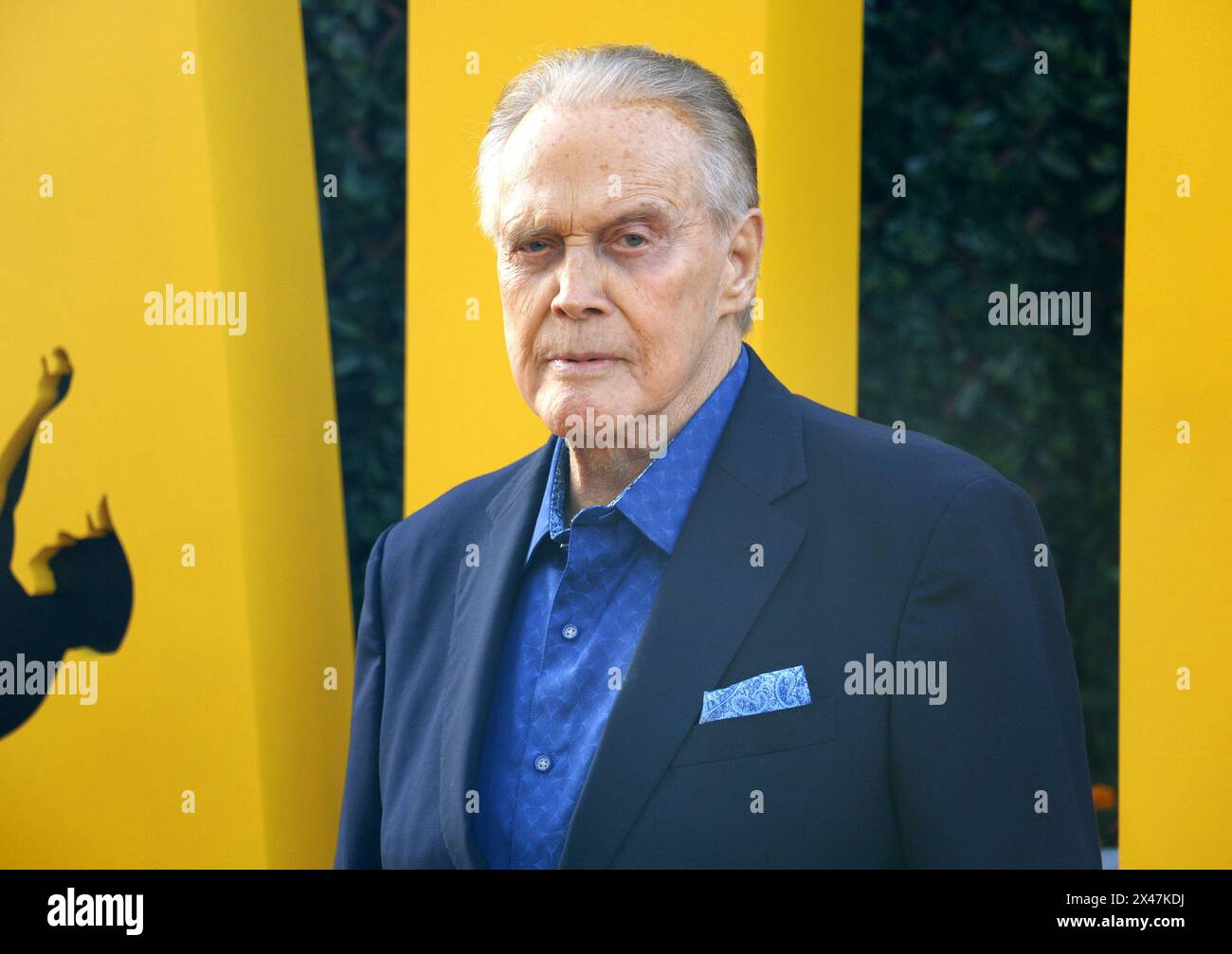 Lee Majors at the Los Angeles premiere of 'The Fall Guy' held at the Dolby Theater in Hollywood, USA on April 30, 2024. Stock Photo
