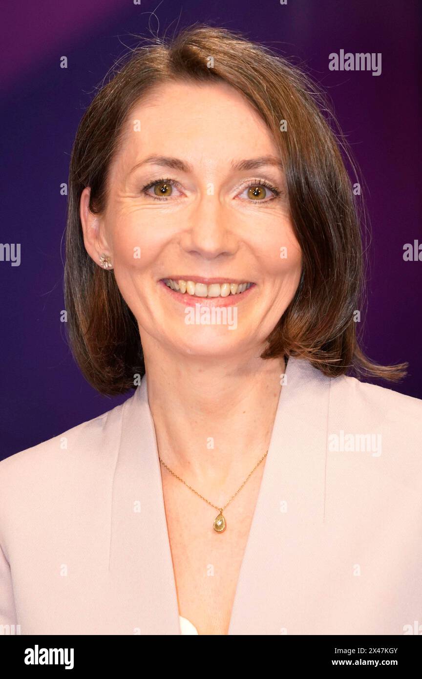 Claudia Major In Der ARD-Talkshow Maischberger Im Studio Berlin