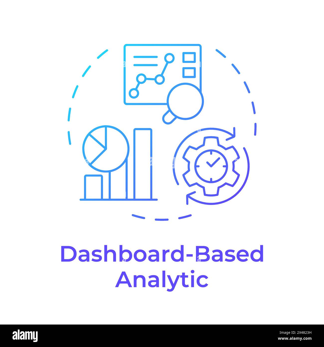 Data insights dashboard Stock Vector Images - Alamy