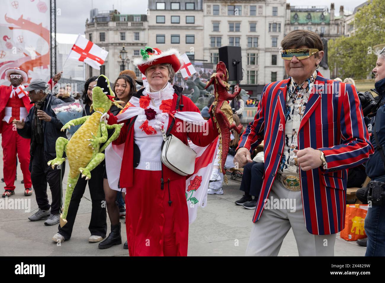 The Feast of St. Festival in Trafalgar Square, April 23rd 2024