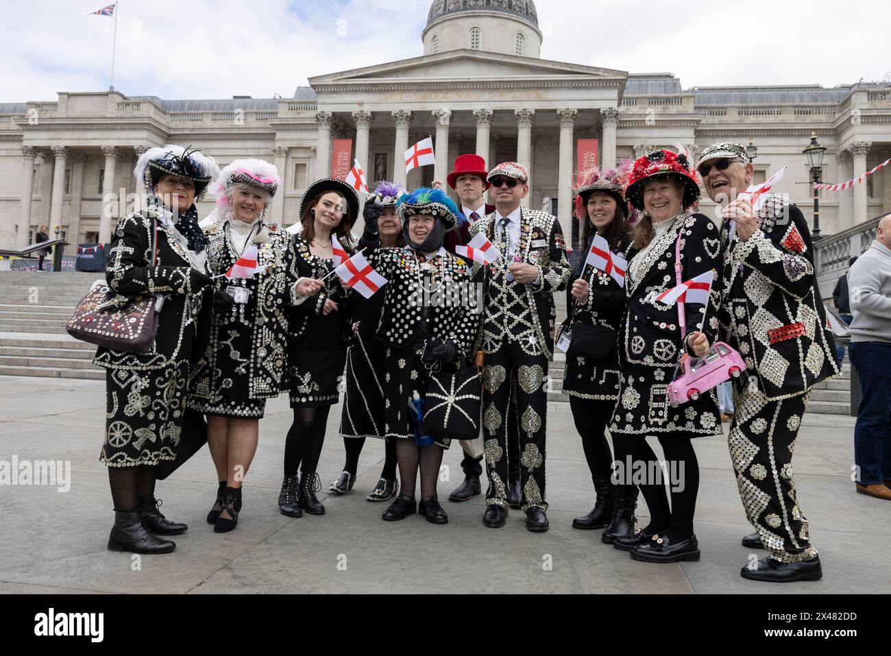 The Feast of St. George Festival in Trafalgar Square, April 23rd 2024