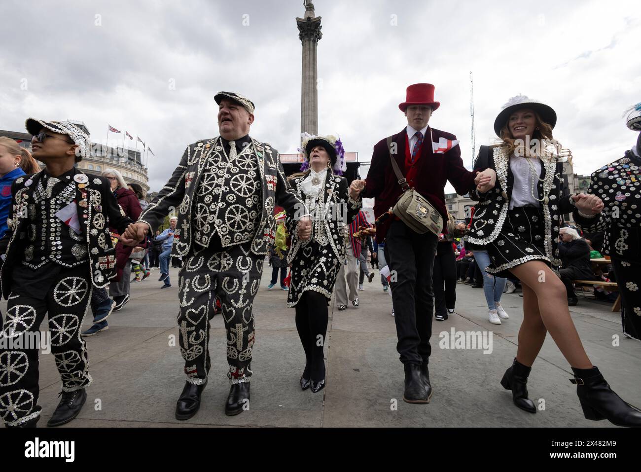The Feast of St. Festival in Trafalgar Square, April 23rd 2024