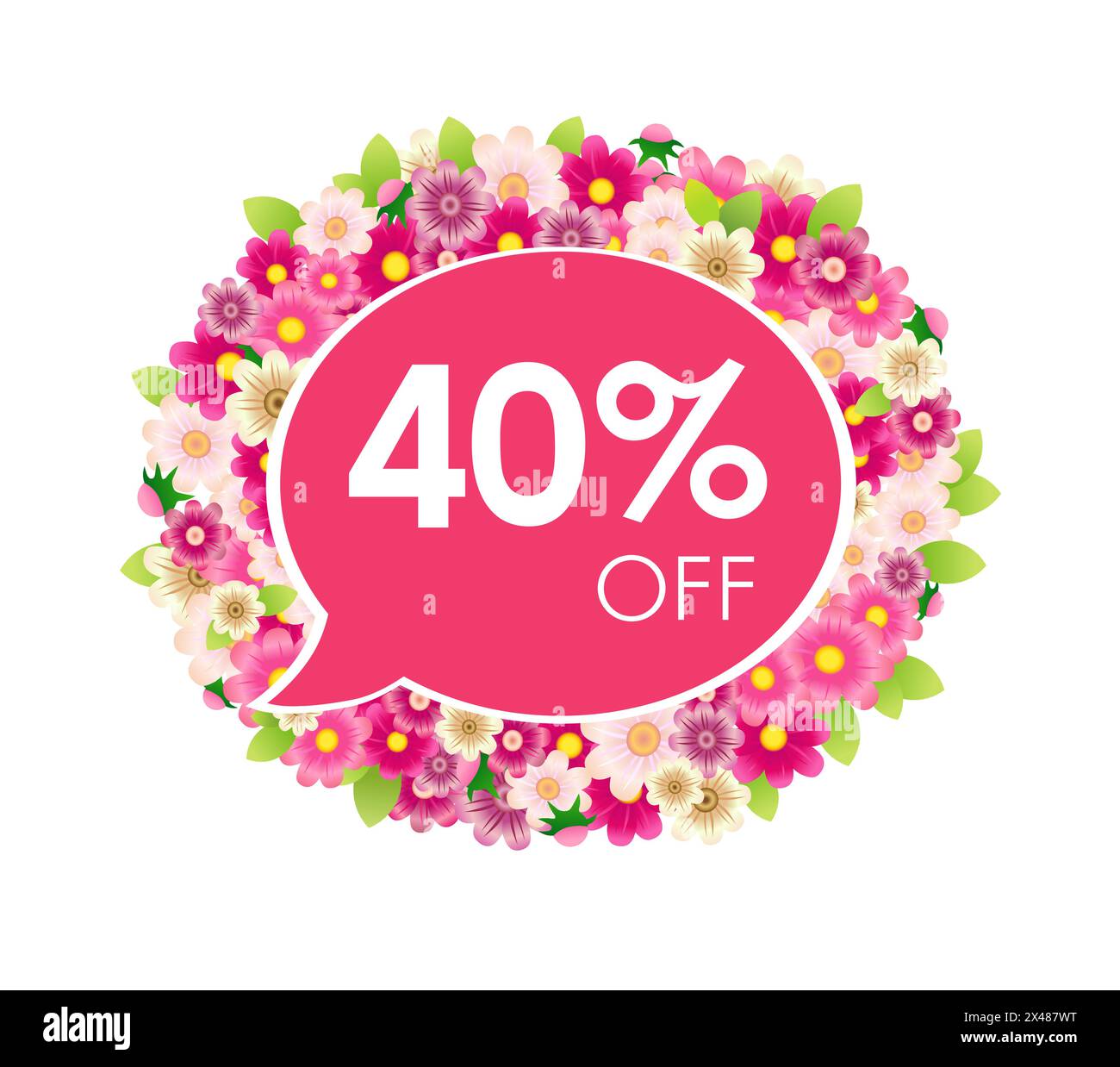 40 Woman Summer Stock Vector Images Alamy 40-percent-off-icon-vector-photo-free-trial-bigstock