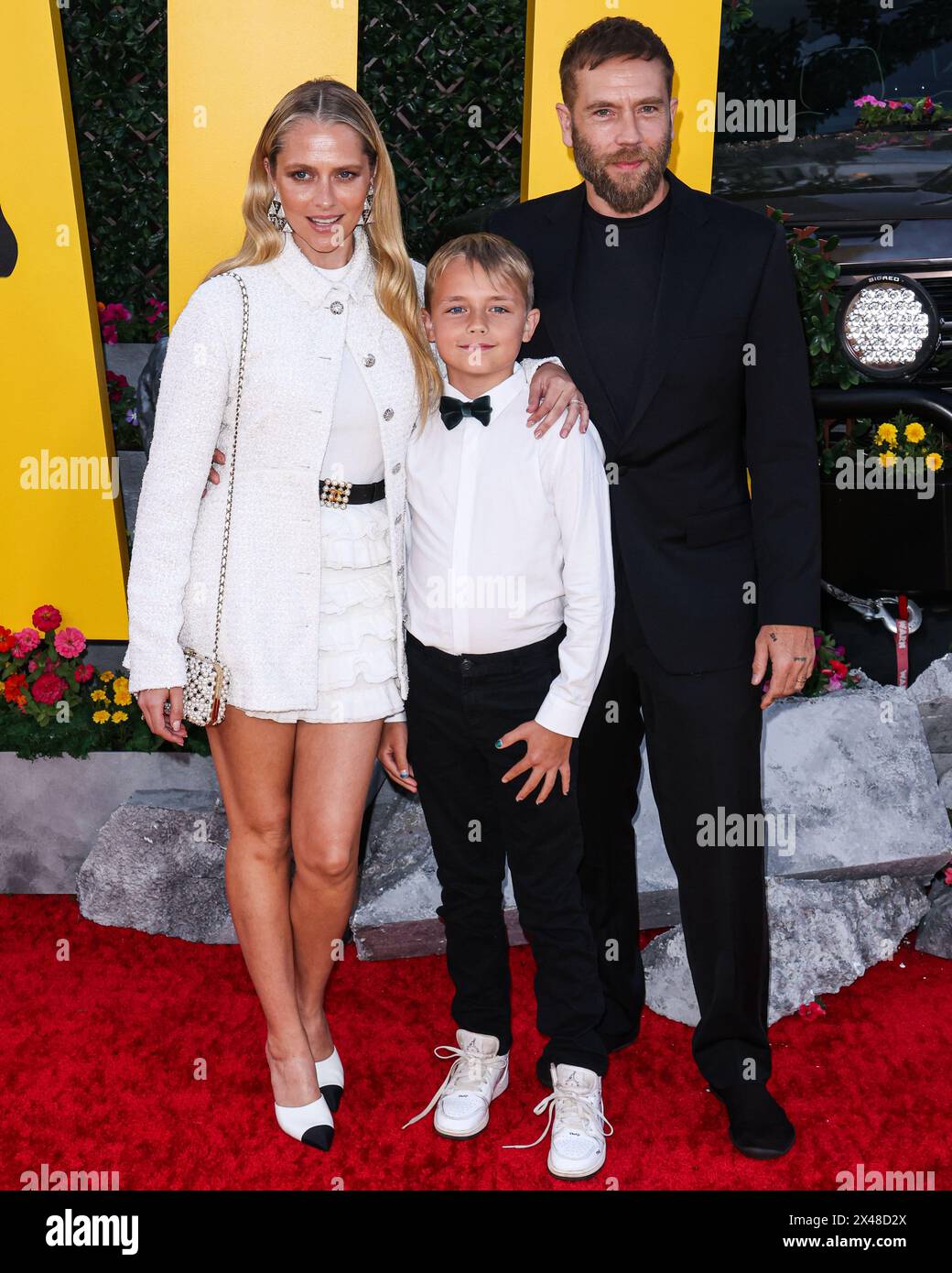 HOLLYWOOD, LOS ANGELES, CALIFORNIA, USA APRIL 30 Teresa Palmer, son(00)