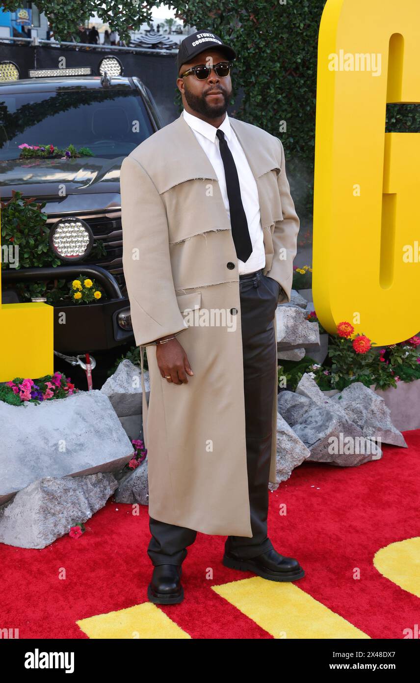 Hollywood, Ca. 30th Apr, 2024. Winston Duke at the Los Angeles premiere of Universal Pictures 'The Fall Guy' at Dolby Theatre on April 30, 2024 in Hollywood, California Credit: Faye Sadou/Media Punch/Alamy Live News Stock Photo