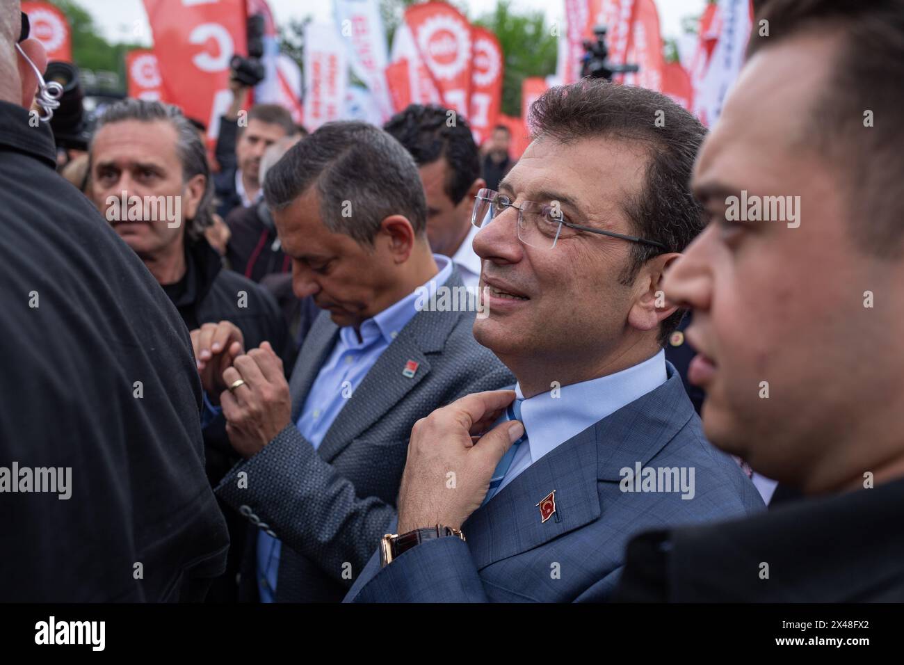 May 1, 2024: Istanbul, Turkey, May 1, 2024: Supporting the May 1 