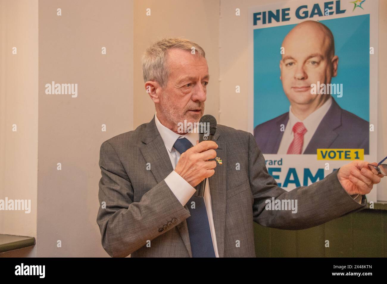 Seán Kelly. Munster MEP Stock Photo