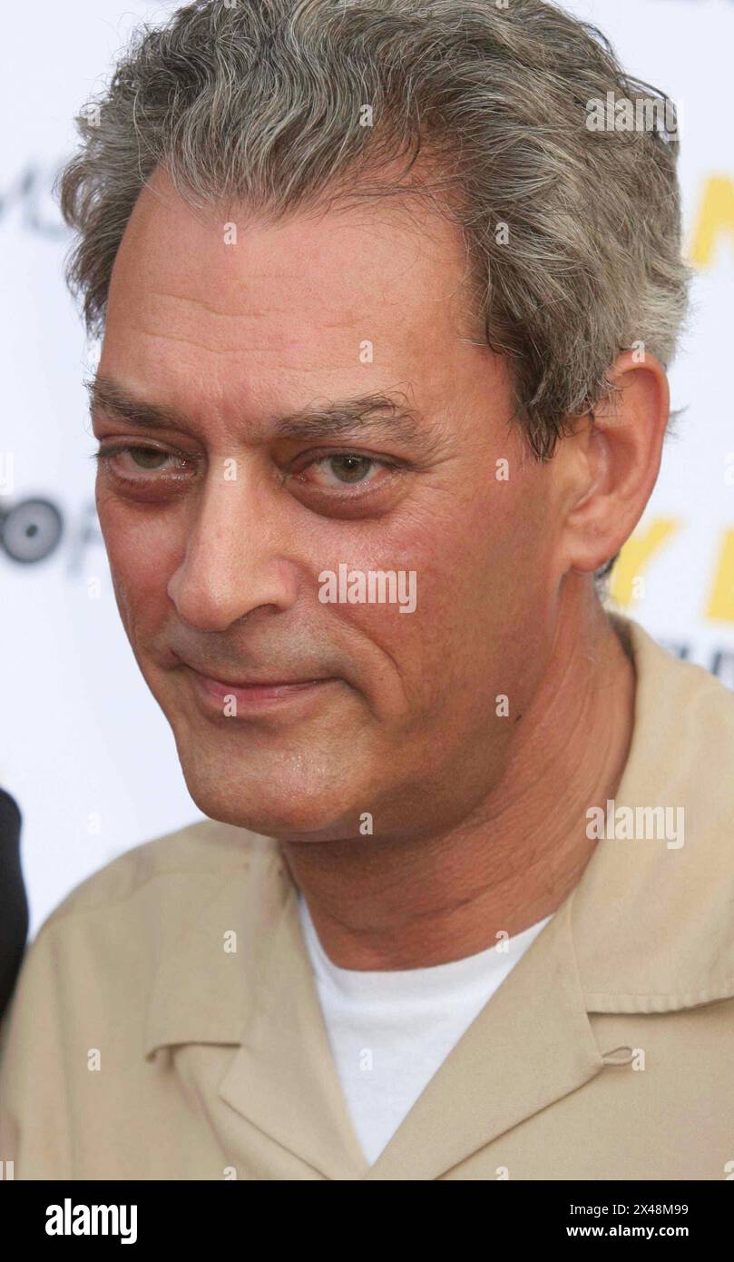 FILE PHOTO Paul Auster Has Passed Away. Paul Auster attends the