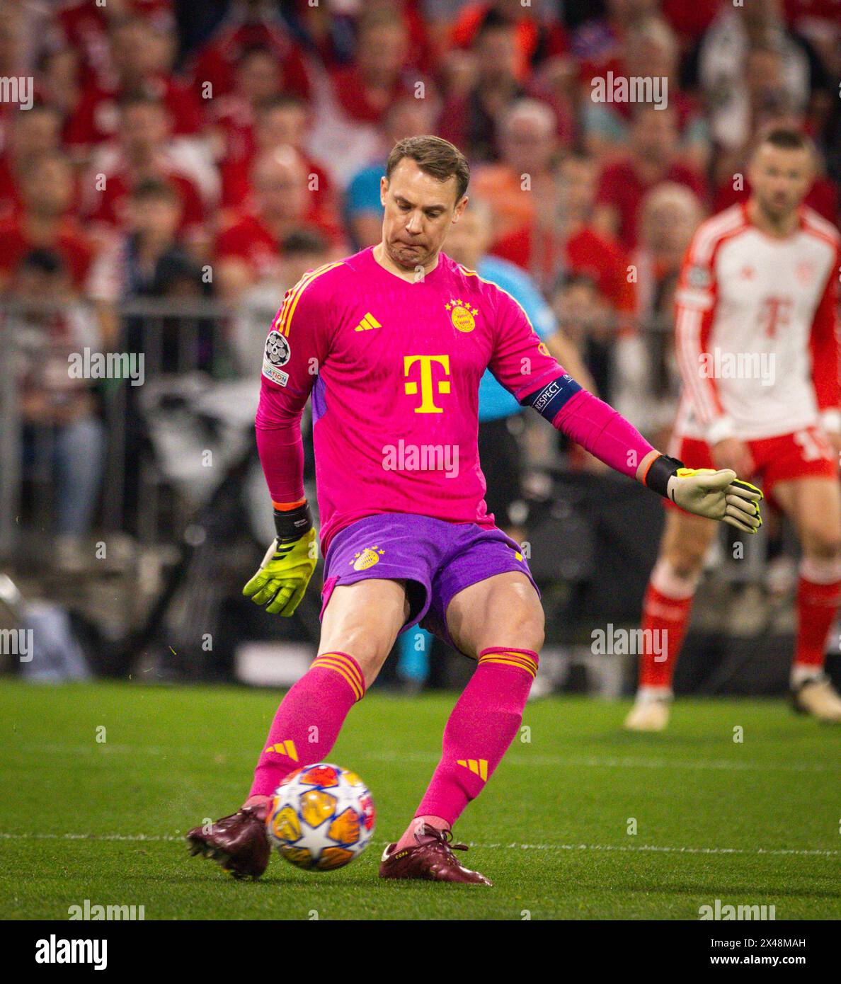 Munich, Germany. 30th Apr 2024. Torwart Manuel Neuer (Muenchen) FC