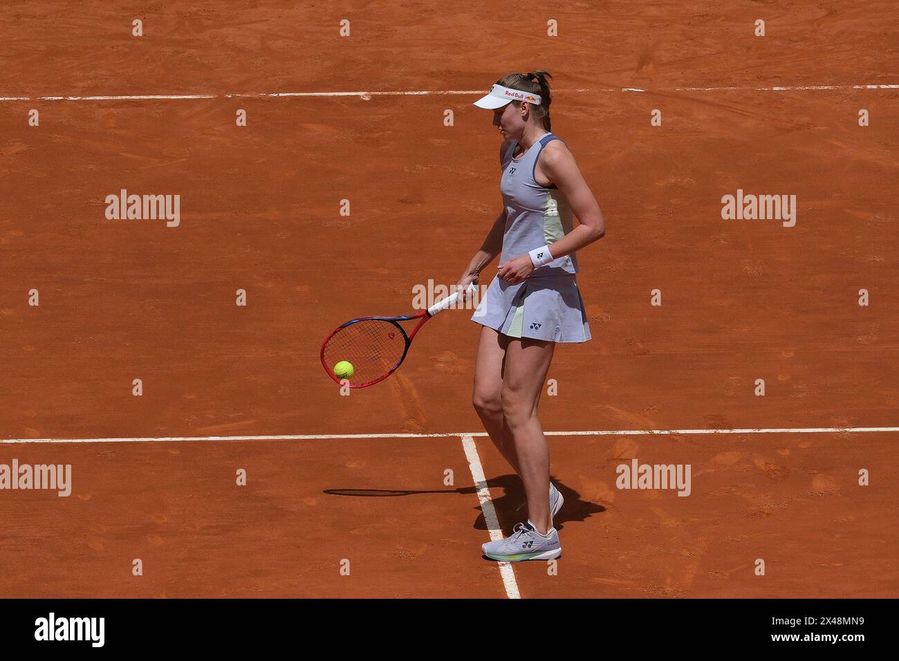 Elena Rybakina of Kazakhstan against Yulia Putintseva during her Women