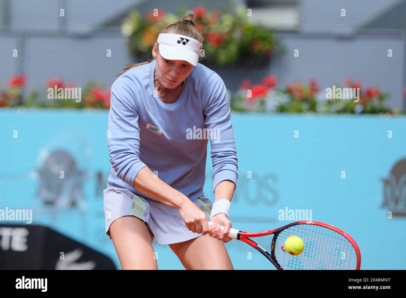 Elena Rybakina of Kazakhstan against Yulia Putintseva during her Women