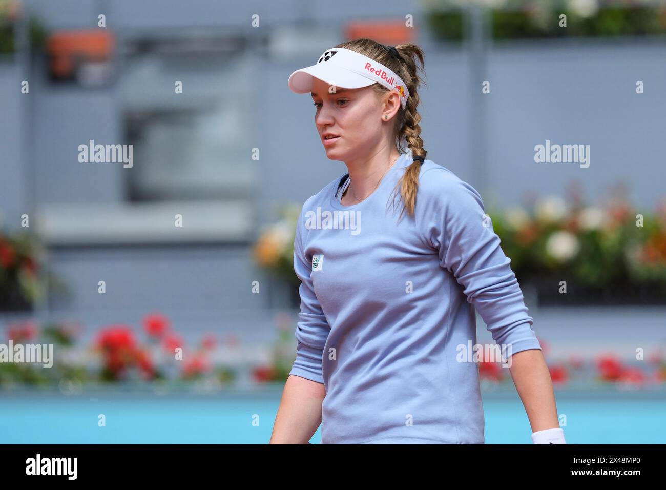 Elena Rybakina of Kazakhstan against Yulia Putintseva during her Women