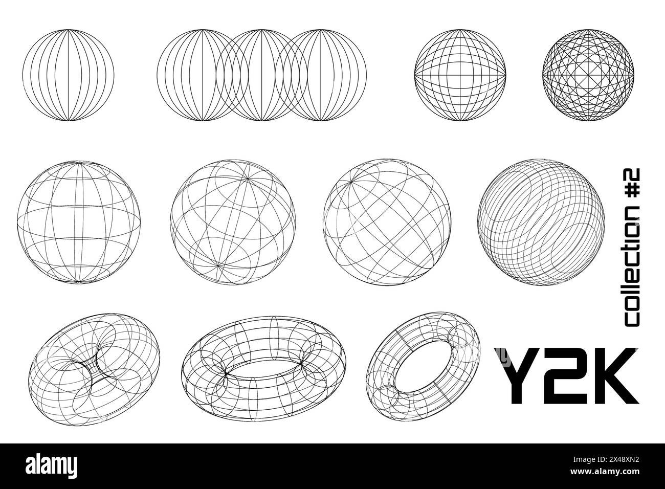 Y2k style Black and White Stock Photos & Images - Alamy
