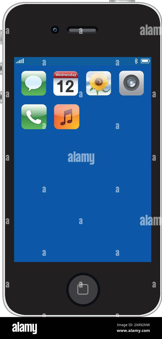 Smartphone Stock Vector