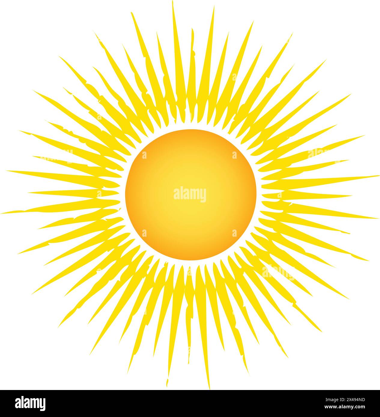 Shining Early Morning Sun Stock Vector Images Alamy Brightly Shining Sun 2X494ND