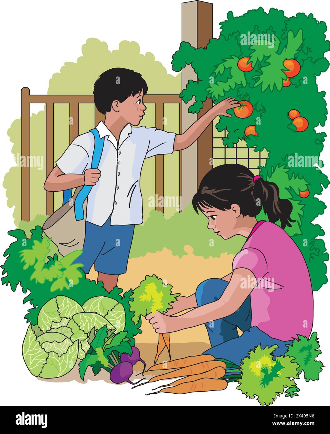 Happy smiling cartoon radish vegetable Cut Out Stock Images & Pictures ...