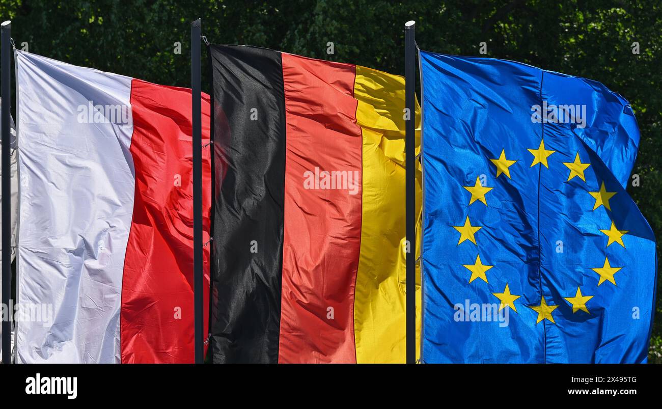 01-may-2024-poland-frankfurt-oder-the-flag-of-the-european-union