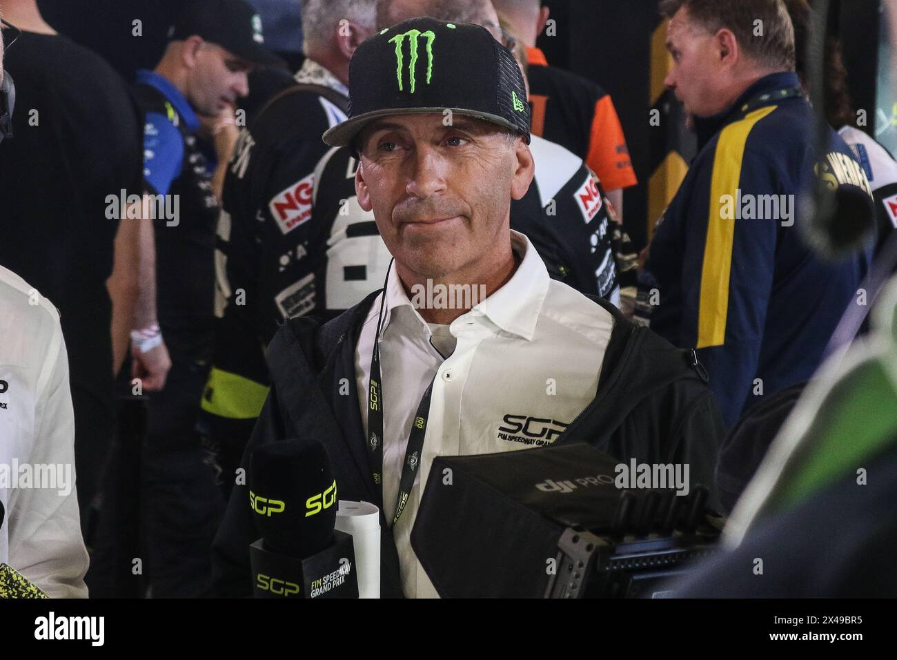 05.13.2024 WARSAW Poland 2023 ORLEN FIM Speedway Grand Prix of Poland - Warsaw op: Greg Hancock Stock Photo