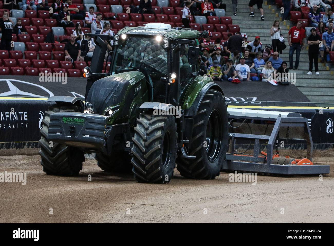 05.13.2024 WARSAW Poland 2023 ORLEN FIM Speedway Grand Prix of Poland - Warsaw op: Track grading Stock Photo