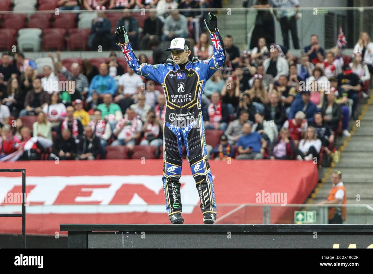 05.13.2024 WARSAW Poland 2023 ORLEN FIM Speedway Grand Prix of Poland - Warsaw op: Jack Holder Stock Photo