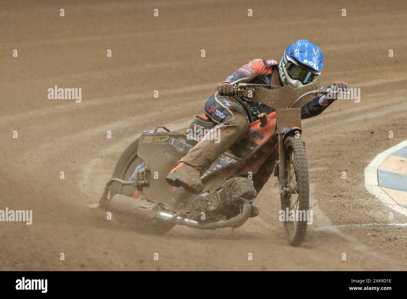 05.13.2024 WARSAW Poland 2023 ORLEN FIM Speedway Grand Prix of Poland - Warsaw op: Mikkel Michelsen Stock Photo