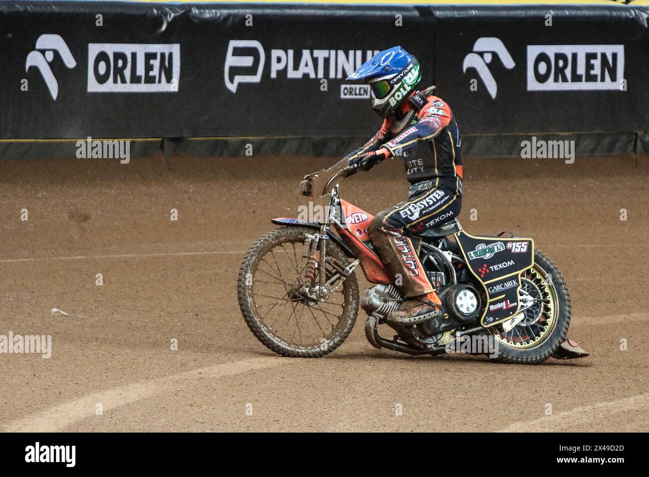 05.13.2024 WARSAW Poland 2023 ORLEN FIM Speedway Grand Prix of Poland - Warsaw op: Mikkel Michelsen Stock Photo