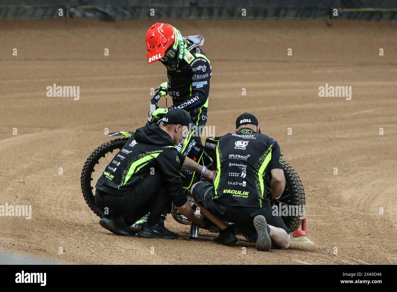 05.13.2024 WARSAW Poland 2023 ORLEN FIM Speedway Grand Prix of Poland - Warsaw op: Martin Vaculik Stock Photo