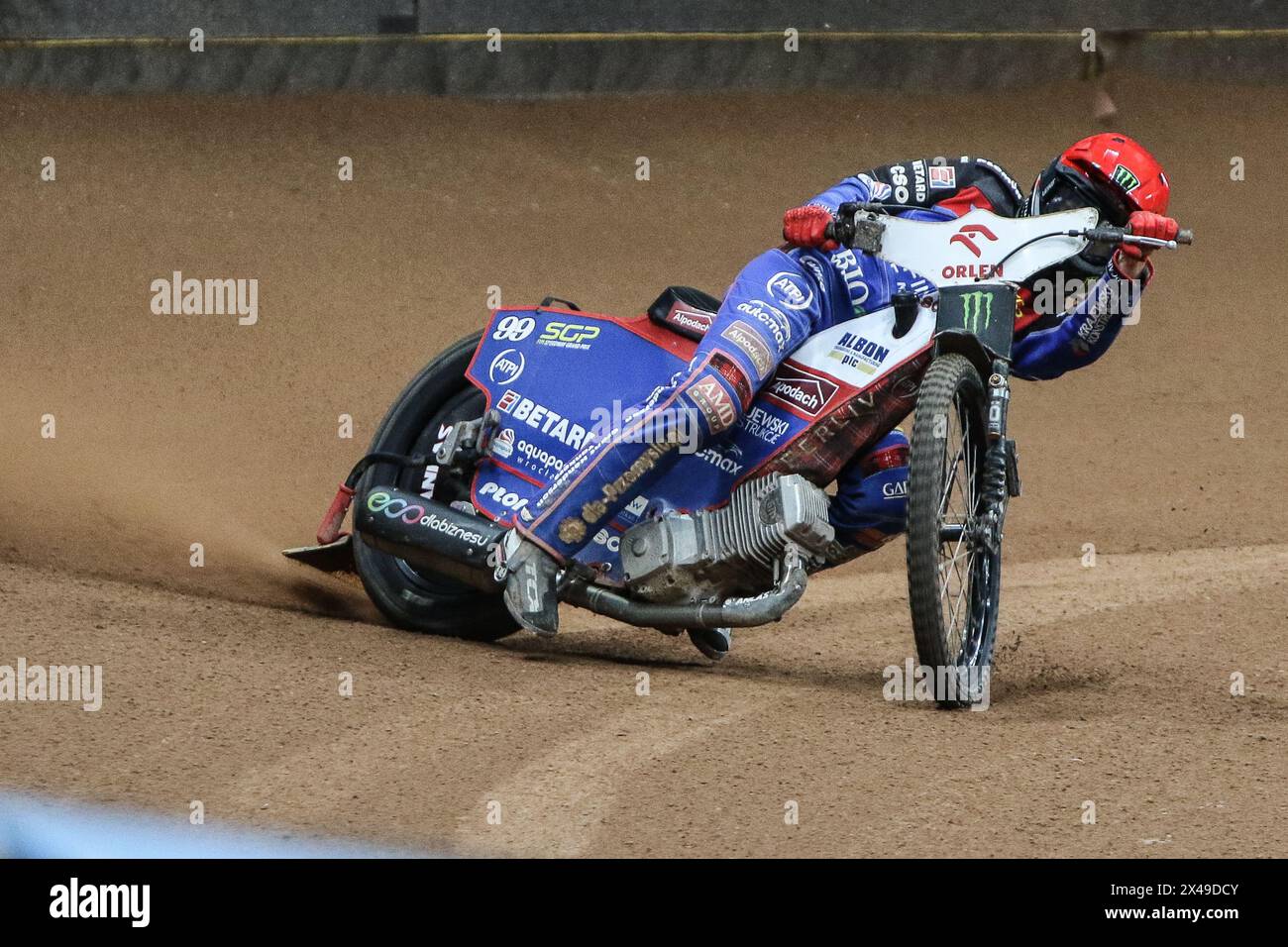 05.13.2024 WARSAW Poland 2023 ORLEN FIM Speedway Grand Prix of Poland - Warsaw op: Dan Bewley Stock Photo