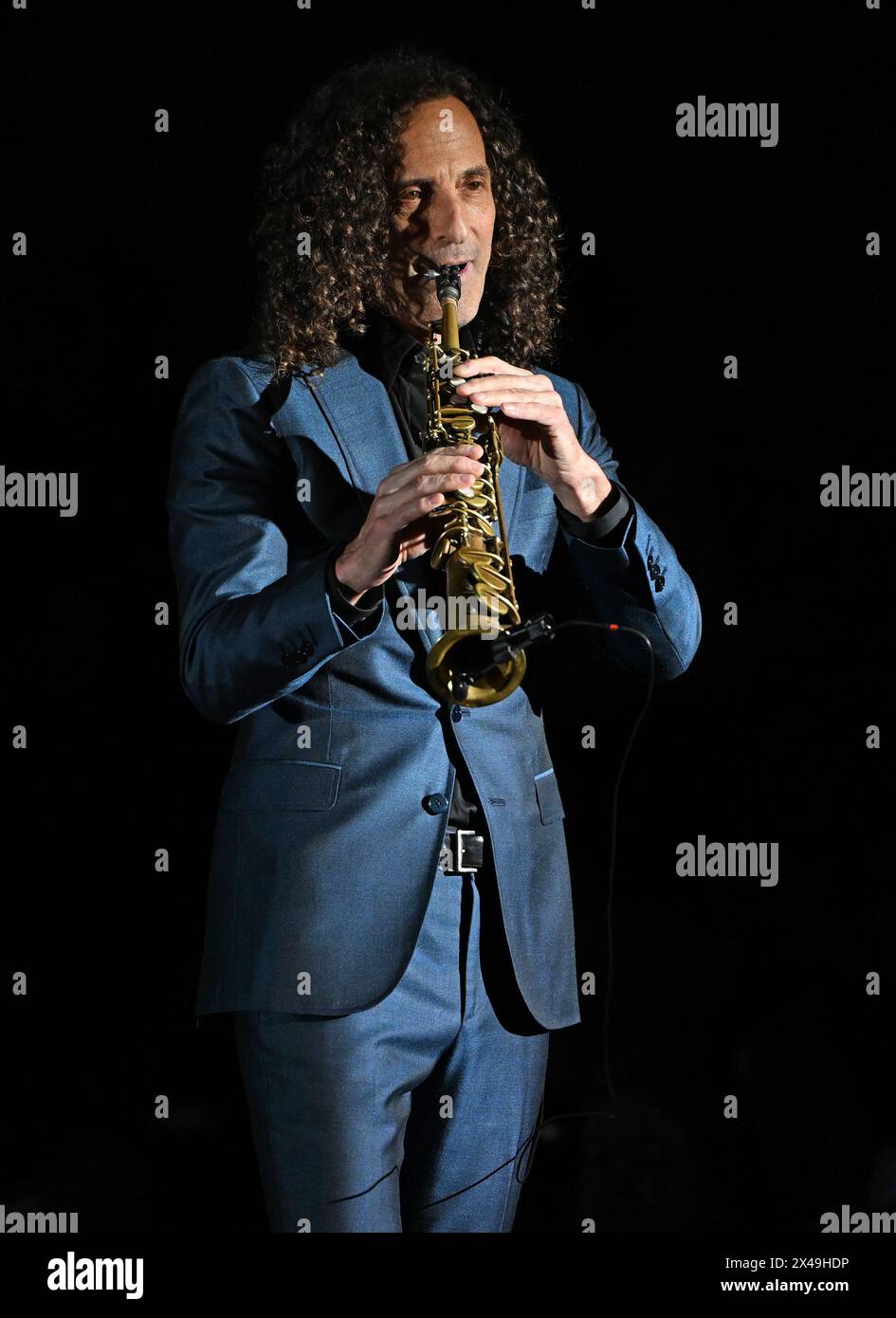 Fort Lauderdale, FL, USA. 30th Apr, 2024. Kenny G performs at The Parker on April 30, 2024 in Fort Lauderdale Florida. Credit: Mpi04/Media Punch/Alamy Live News Stock Photo