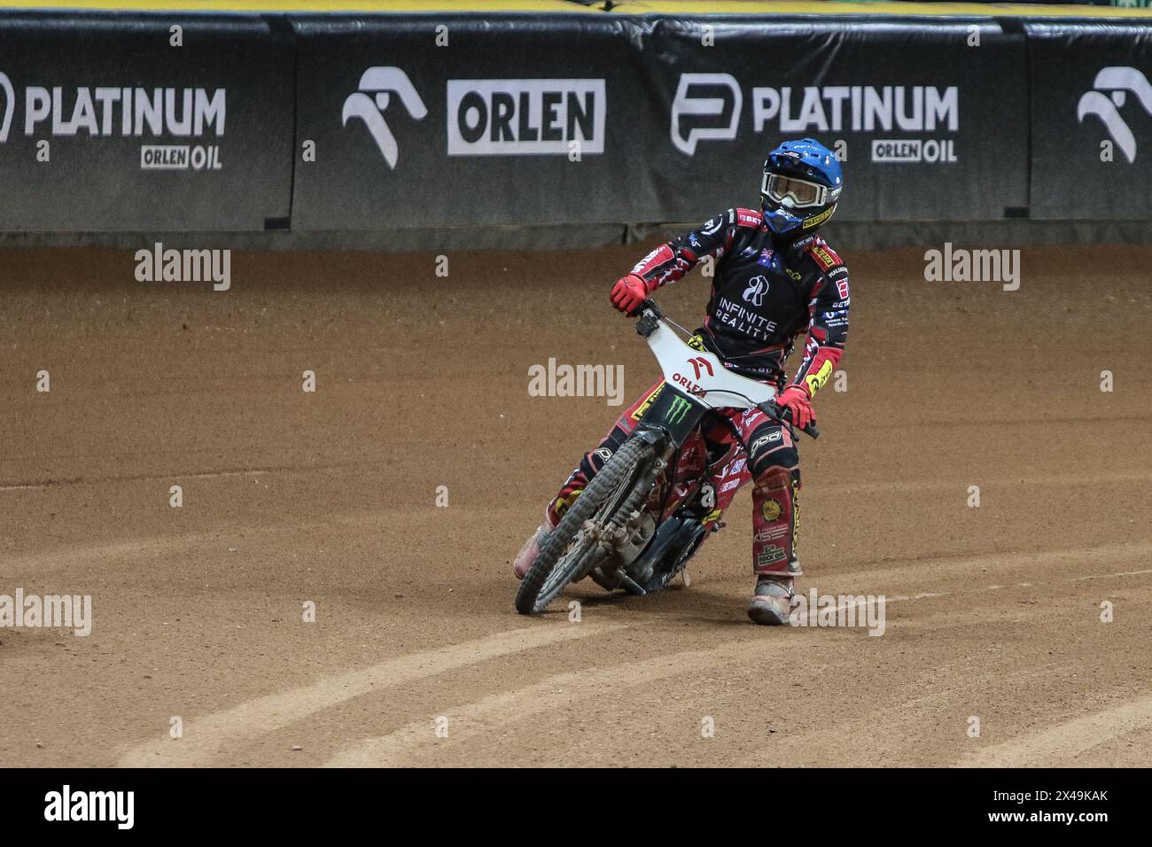 05.13.2024 WARSAW Poland 2023 ORLEN FIM Speedway Grand Prix of Poland - Warsaw op: Max Fricke Stock Photo