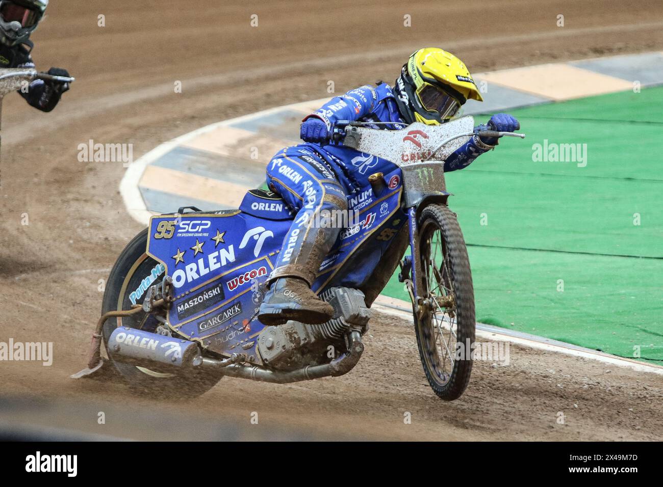 05.13.2024 WARSAW Poland 2023 ORLEN FIM Speedway Grand Prix of Poland - Warsaw op: Bartosz Zmarzlik Stock Photo