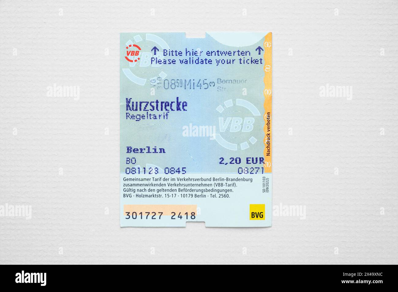 U bahn ticket hires stock photography and images Alamy