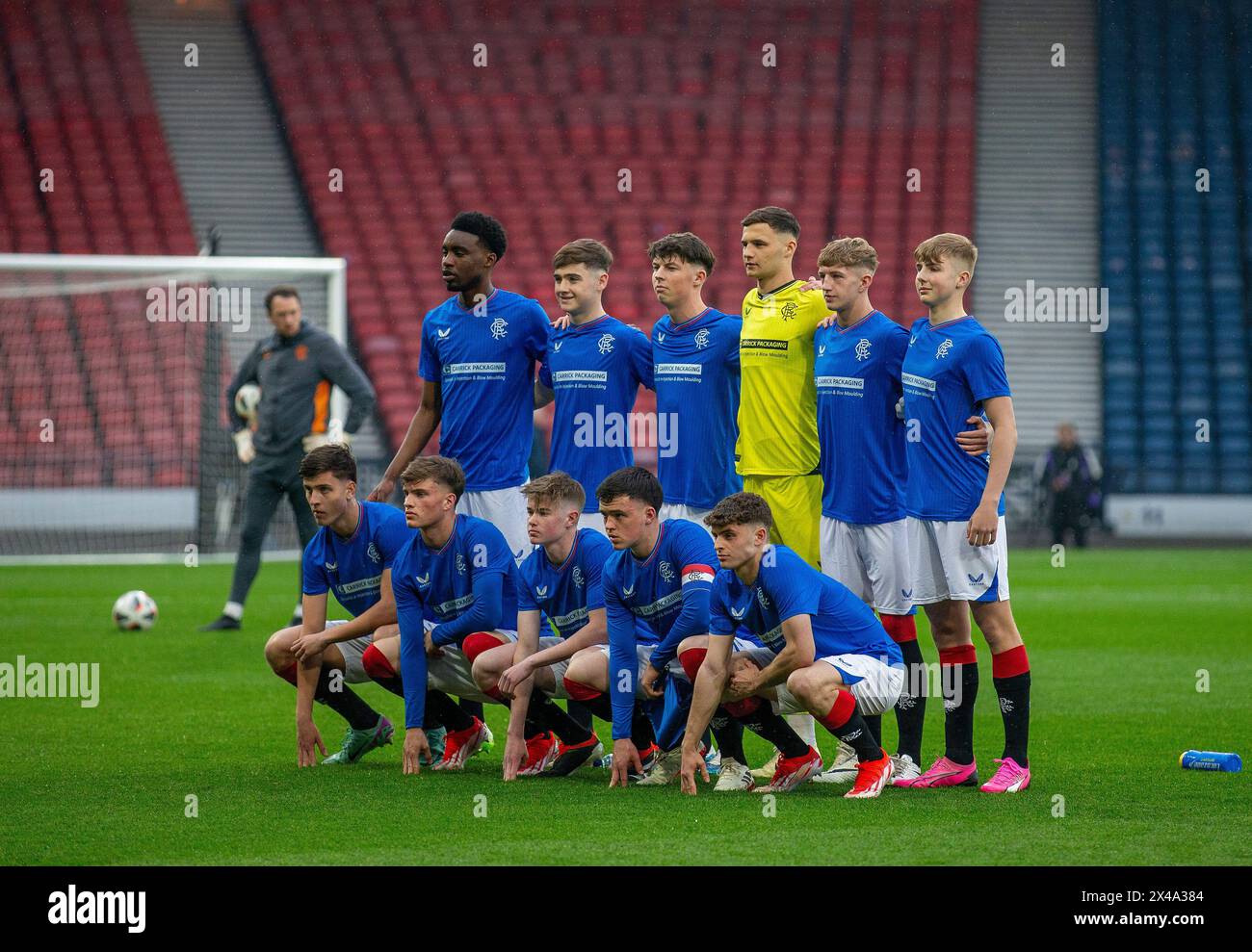 1st May 2024; Hampden Park, Glasgow, Scotland Scottish FA Youth Cup