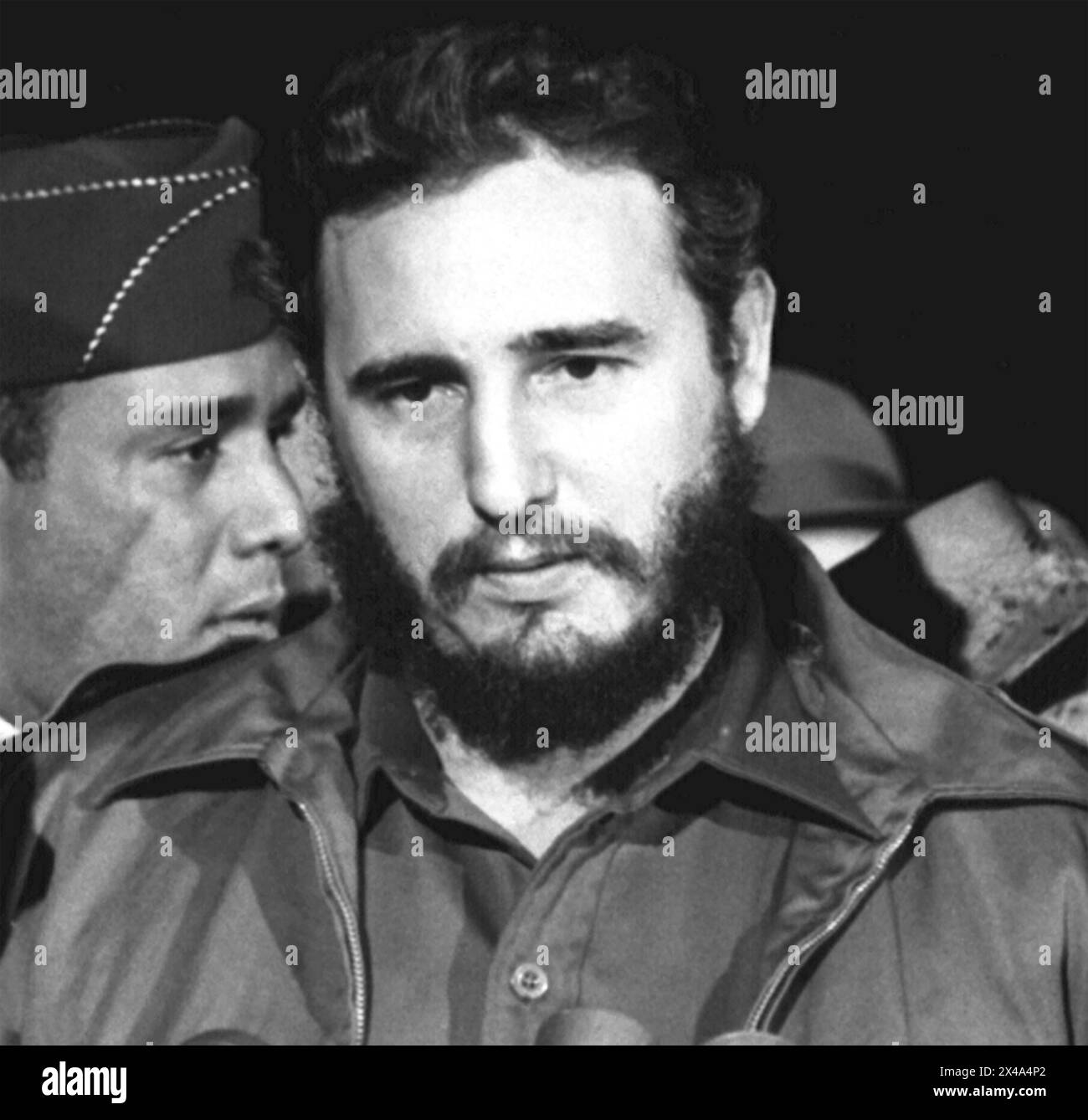 FIDEL CASTRO (1926-2016) Cuban revolutionary aboput 1960 Stock Photo