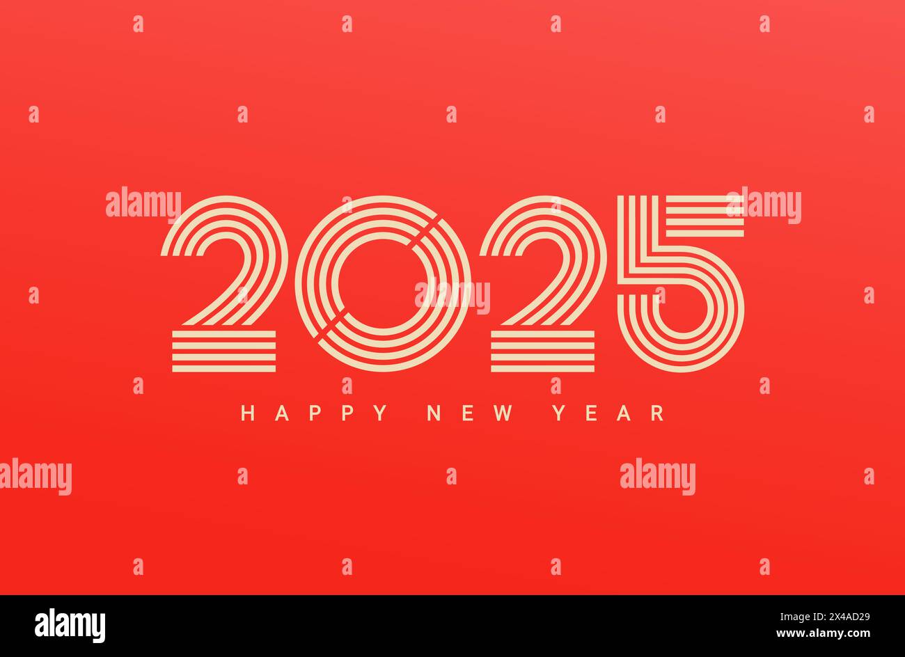 Simple 2025 year calendar hires stock photography and images Alamy